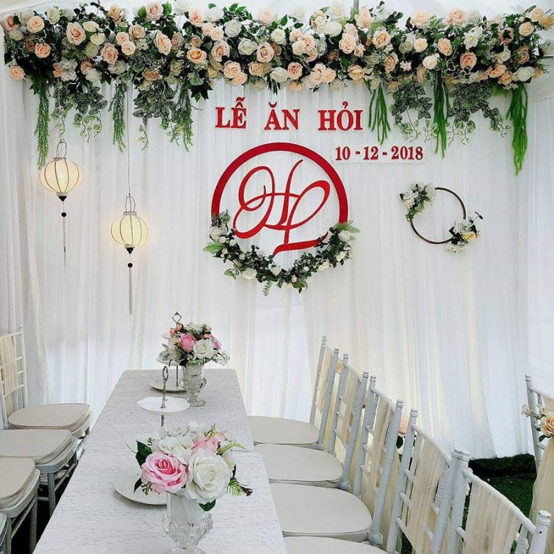 bàn ghế cưới hỏi 